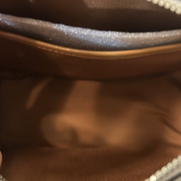 Coach Authentic Christmas Leather Train cosmetic bag - Picture 5 of 6